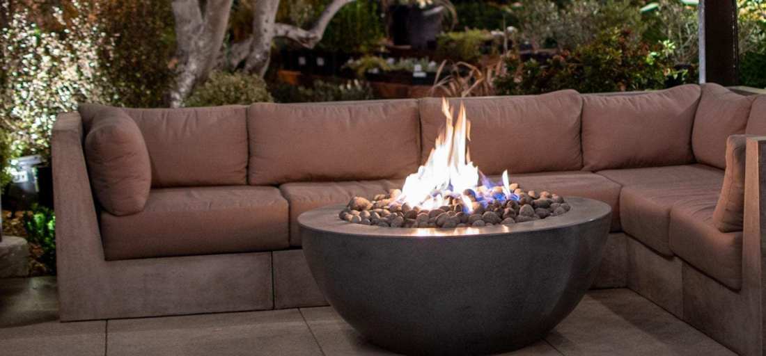 outdoor fire table