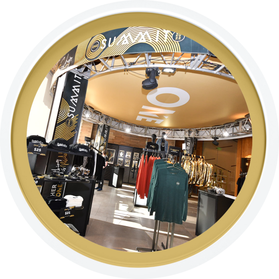 ONE Summit 2023 ONE Shop photo in Circle shape