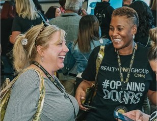 Image of Realty ONE Group professionals having some fun and shopping for ONE swag!