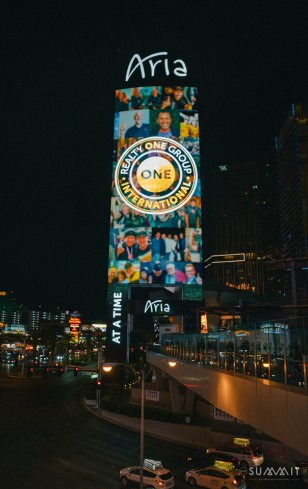 Realty ONE Group Aria Marquee Sign