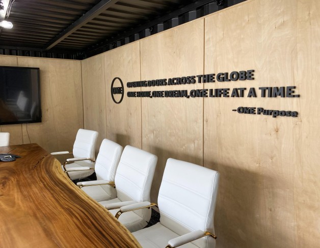 The ONE Purpose: Opening Doors across the globe, ONE home, ONE dream, ONE life at a time.