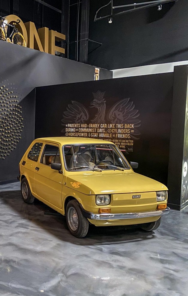 Realty ONE Group's The HUB in Laguna Niguel, CA featuring Kuba Jewgieniew's childhood car